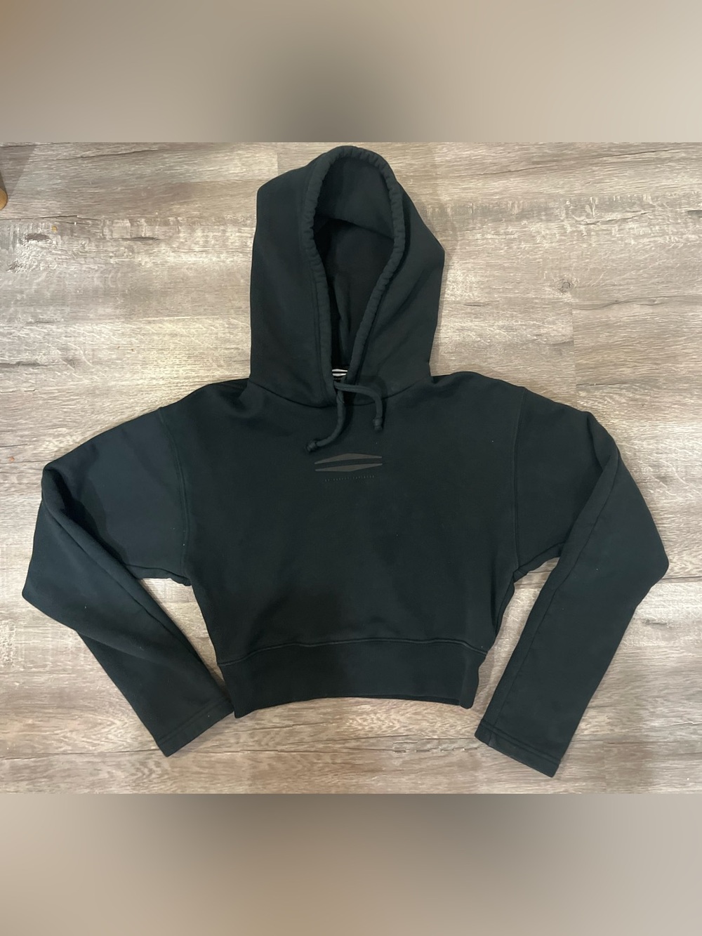 Harley Davidson Women Crop Hoodie Limited Edition Bar & Sheild 100% Cotton